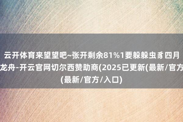 云开体育来望望吧~张开剩余81%1要躲躲虫豸四月十九起龙舟-