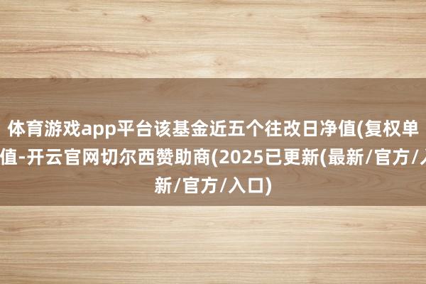 体育游戏app平台该基金近五个往改日净值(复权单元净值-开云